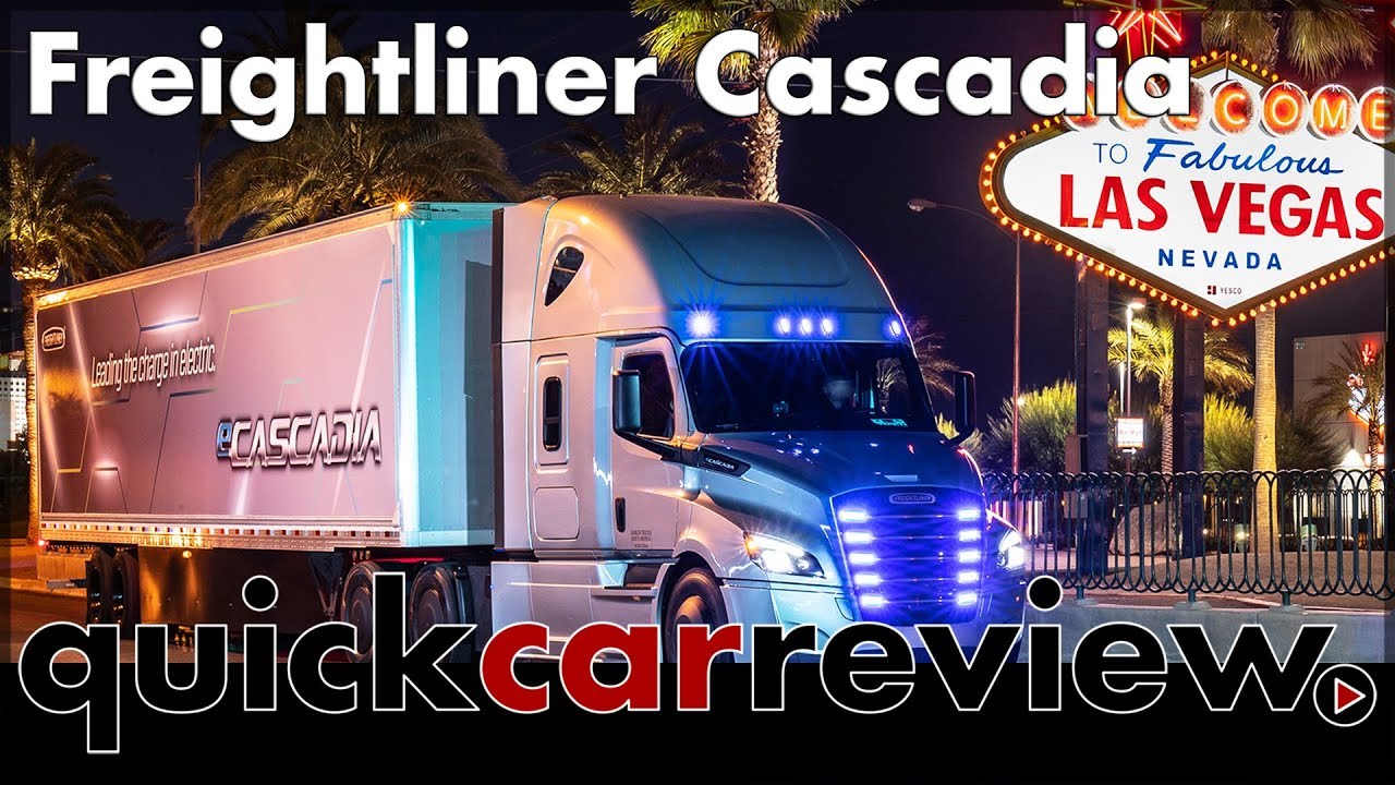 2019 CES: Daimler presents new Freightliner Cascadia | Truck | Review | World Premiere | English