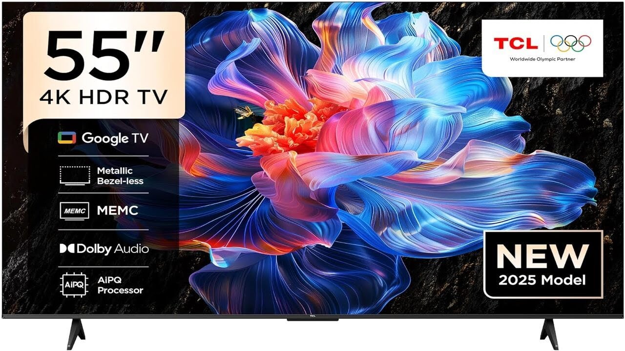 TCL 55-дюймовый P6K LED 4K UHD HDR Smart TV