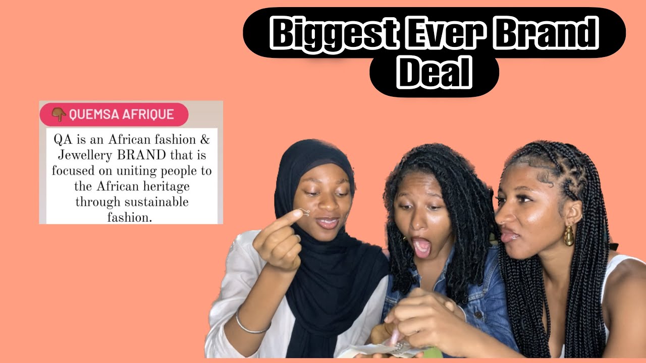 MY First Ever Brand Deal|Affordable Luxury Afrocentric Haul | @quemsaafrique6588
