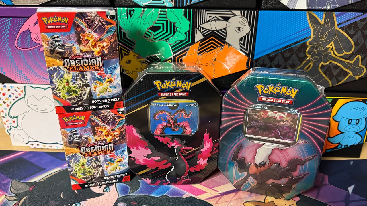 What a Weird Pokémon Opening. Obsidian Flames and Pokemon Tins.