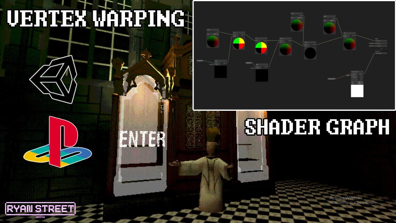 PS1 Vertex Warping - Unity Shader graph tutorial