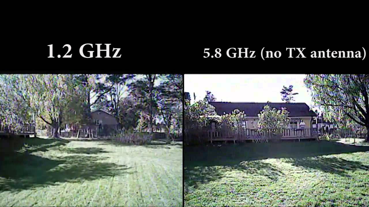 FPV Test 1.2GHz VS 5.8GHz Hubsan X4 107C