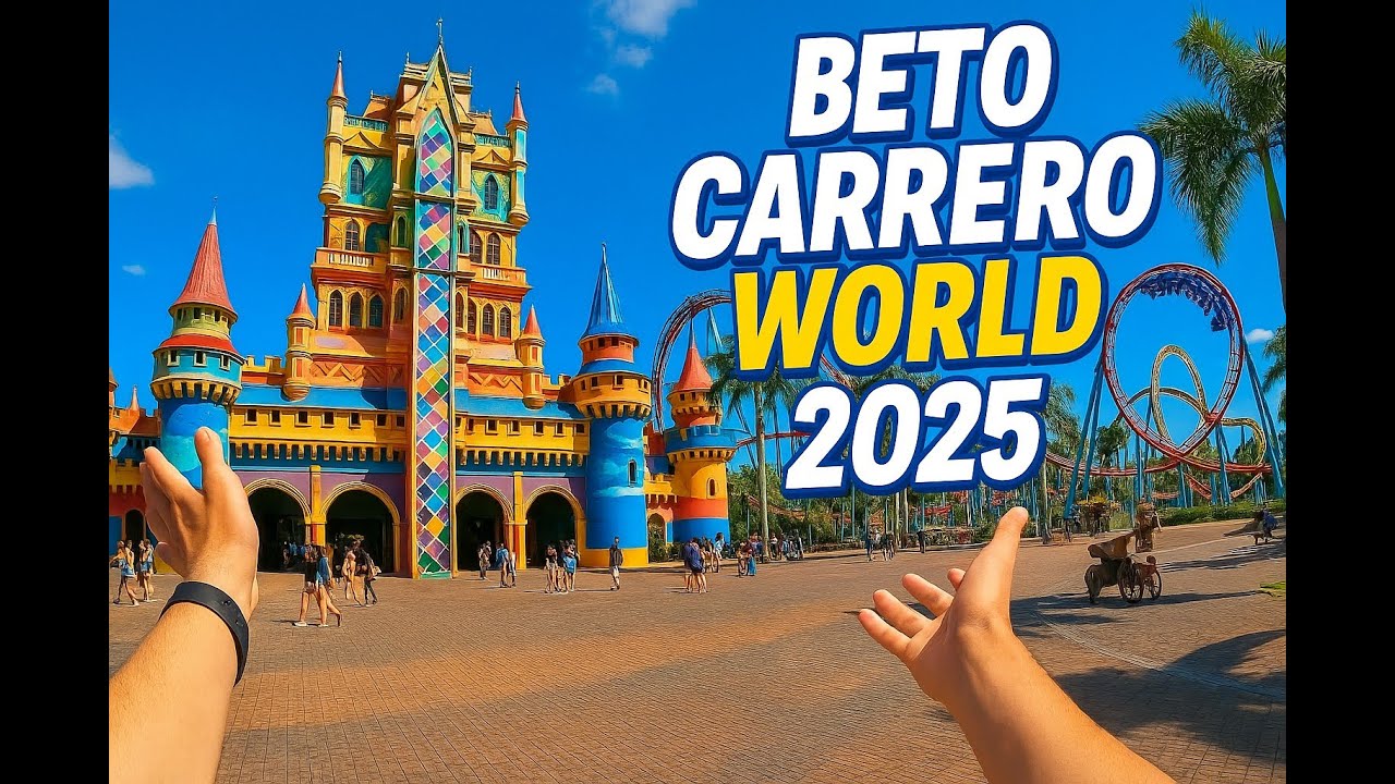 Curtindo um dia de BETO CARRERO WORLD em 2025