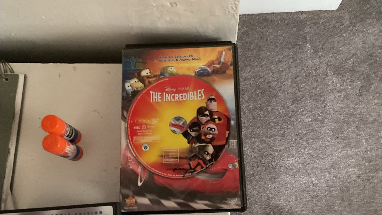 Opening To The Incredibles 2011 DVD