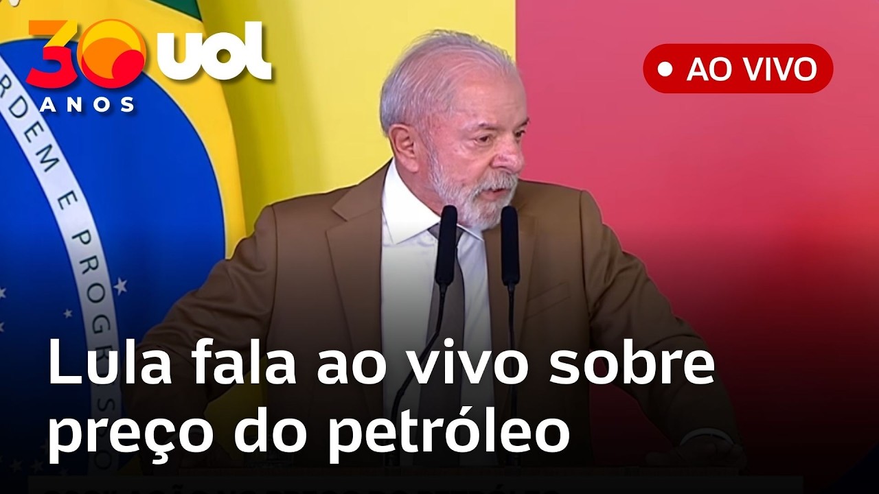 Lula fala ao vivo e anuncia zera PIS e Cofins do diesel para conter impacto da alta do petróleo