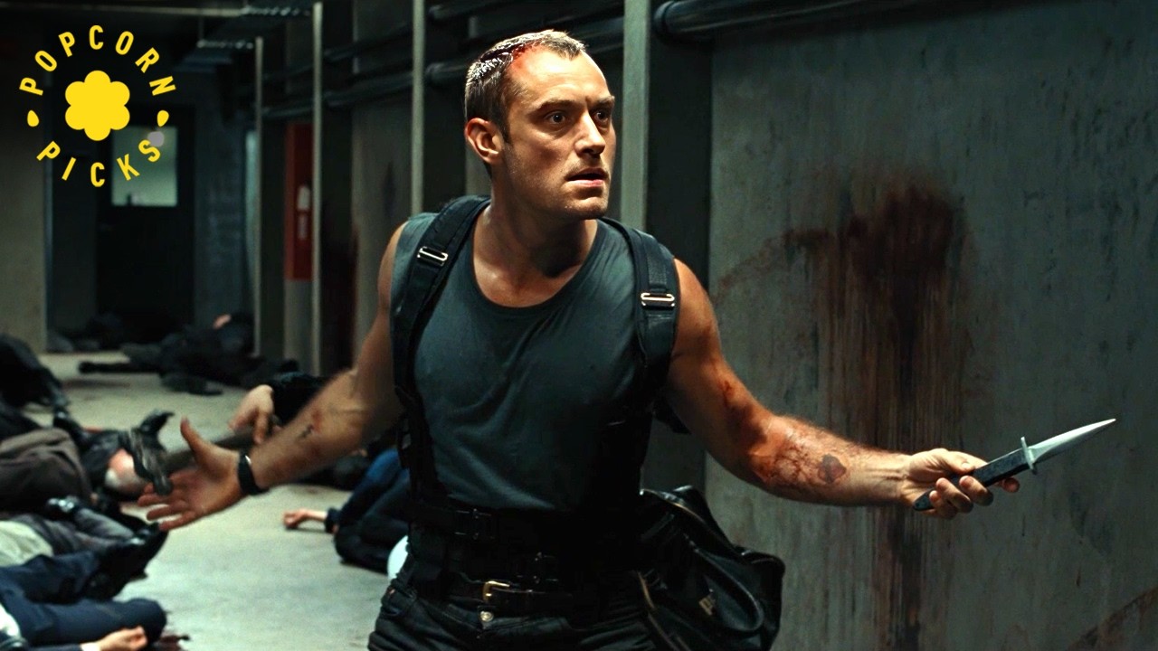 Jude Law's Intense Hallway Fight (Epic Scene) | Repo Men