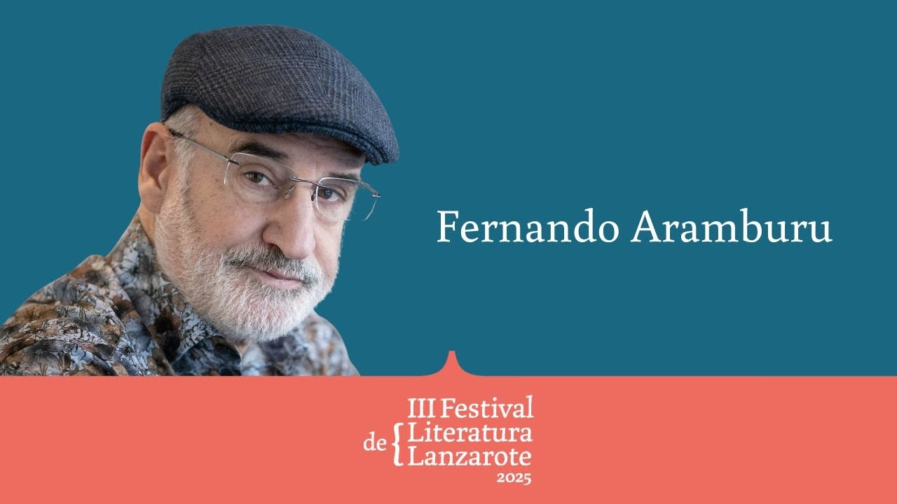 Fernando Aramburu inaugura el III Festival de Literatura de Lanzarote (FDLL25)