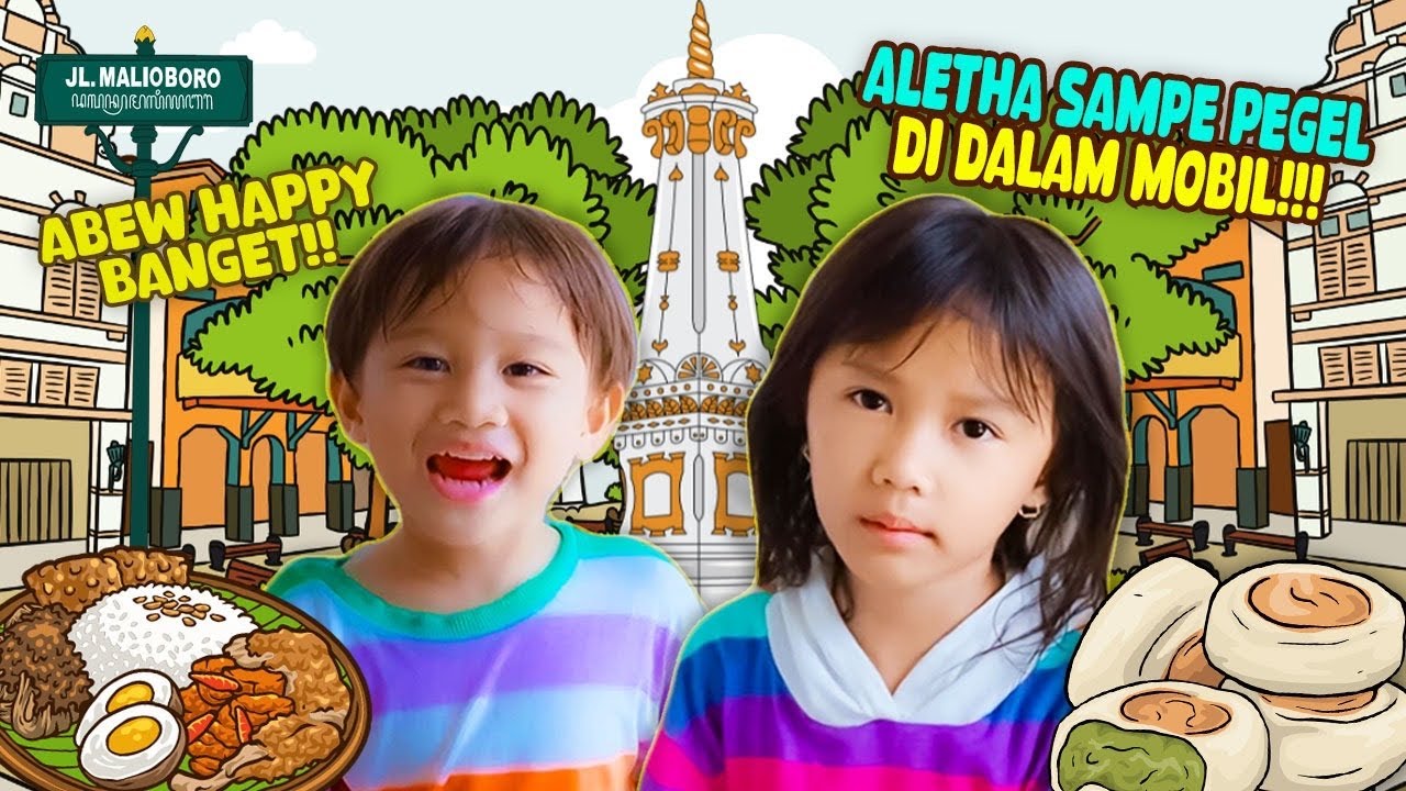VLOG 1 JAM ALETHA ABEW JAKARTA - JOGJA