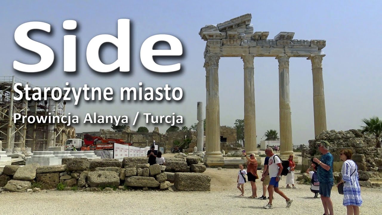 Starożytne miasto Side / Prowincja Antalya / Turcja