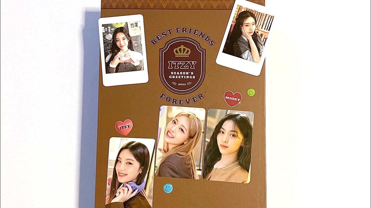 Unboxing ITZY SEASON'S GREETINGS 2023!!!! (BEST FRIENDS FOREVER)