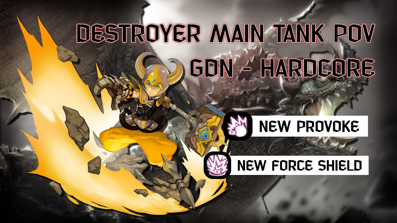 Green Dragon Nest Hardcore - Finally Destroyer Main-Tank Is Here | Dragon Nest Classic