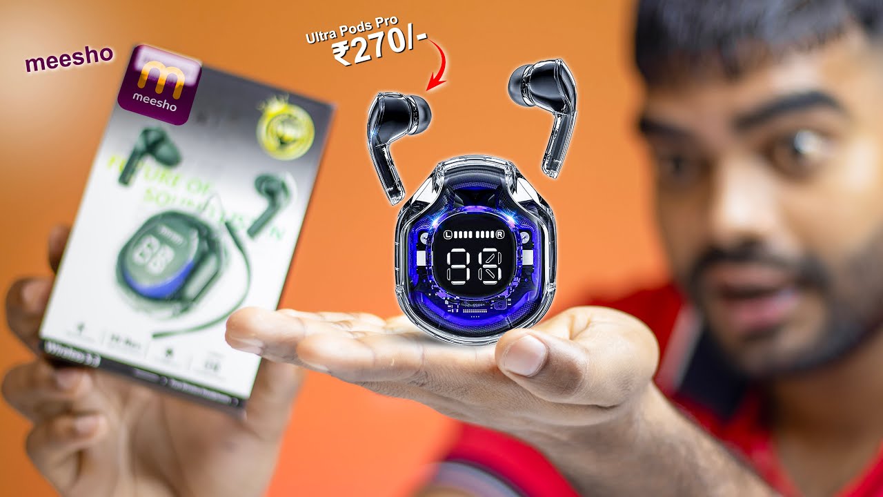 Ultra Pods Pro (Meesho) जबरदस्त ?, meesho earbuds under 300