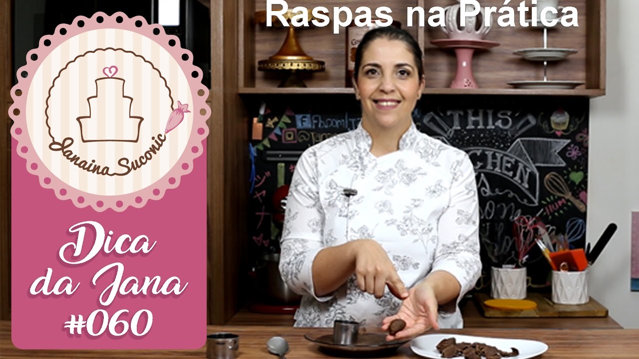 Dica da Jana #060 Raspas De Chocolate (continuação) Por Janaina Suconic