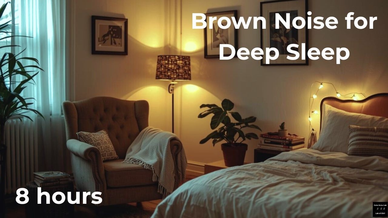 Brown Noise for Deep Sleep (8 Hours) | Calm