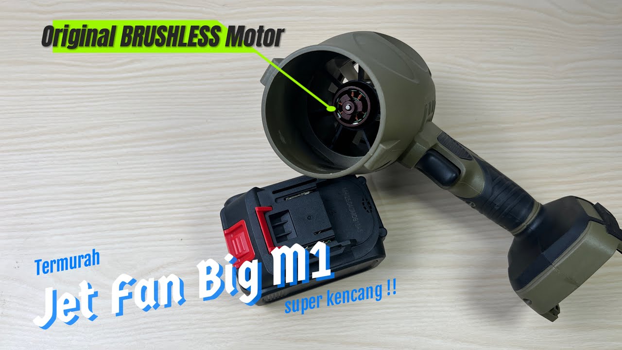 Jet Fan BIG Turbo M1 Brushless Motor