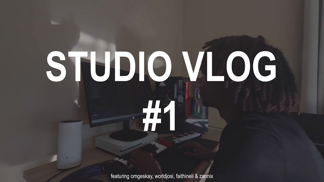 studio vlog #1 | omgeskay, worldjosi, faithineli, zannix