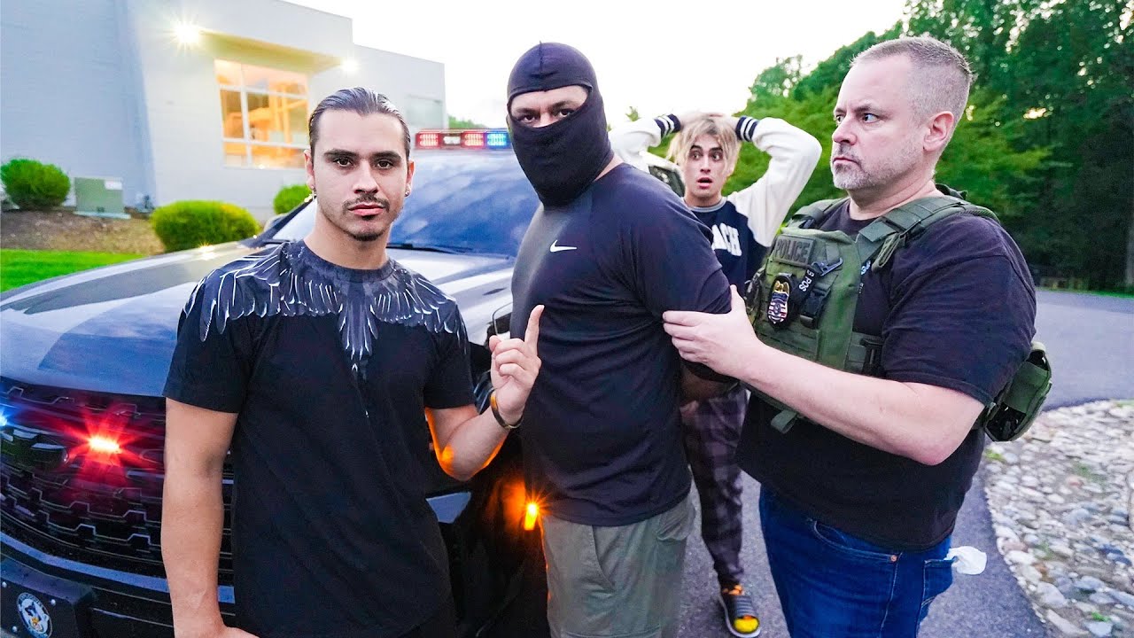 We finally caught the weird man...