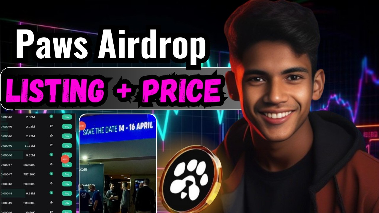 Paws Airdrop New Update | Paws Airdrop Listing Date | Paws Airdrop Price | Binance Delisting Coin