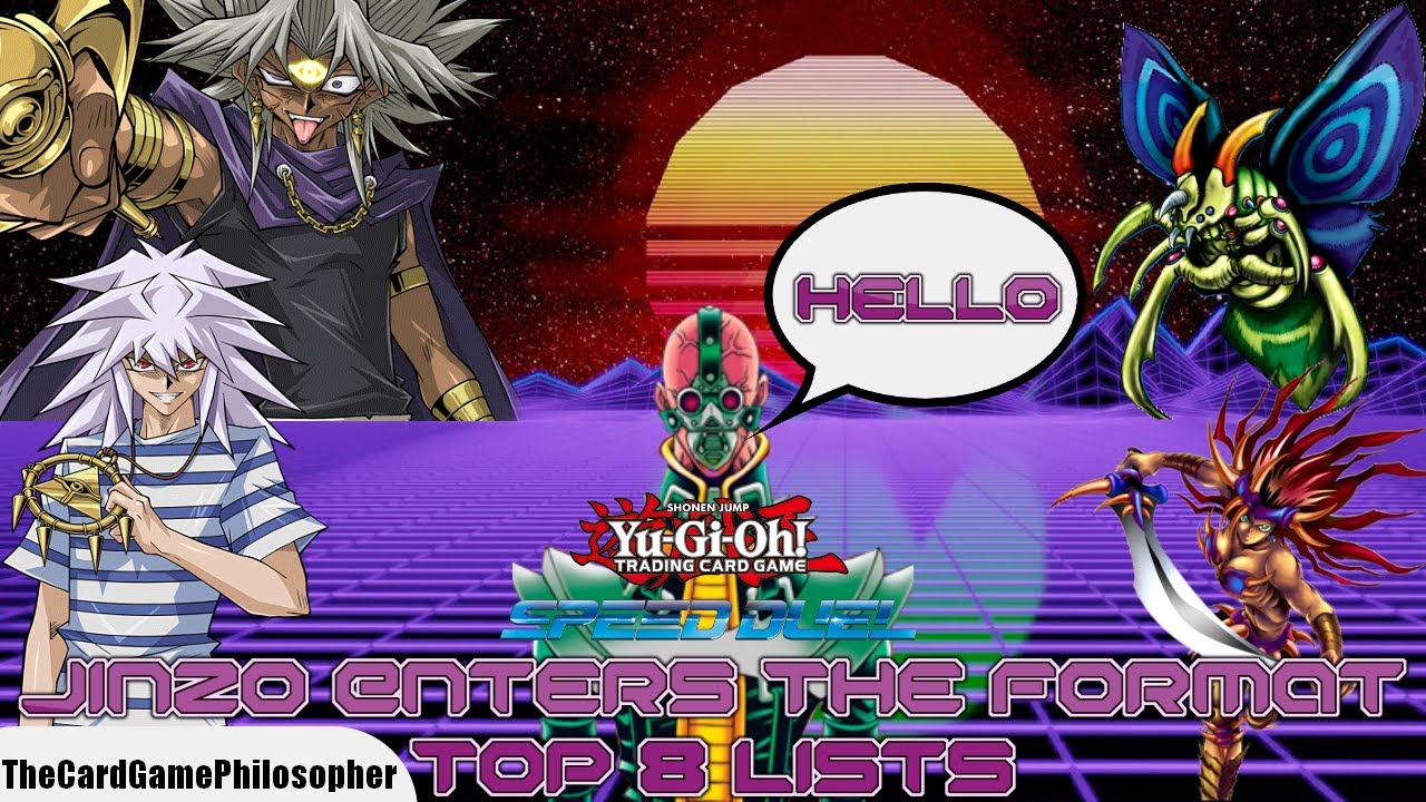 JINZO ENTERS THE FORMAT | Top 8 lists | Speed Duel YGO