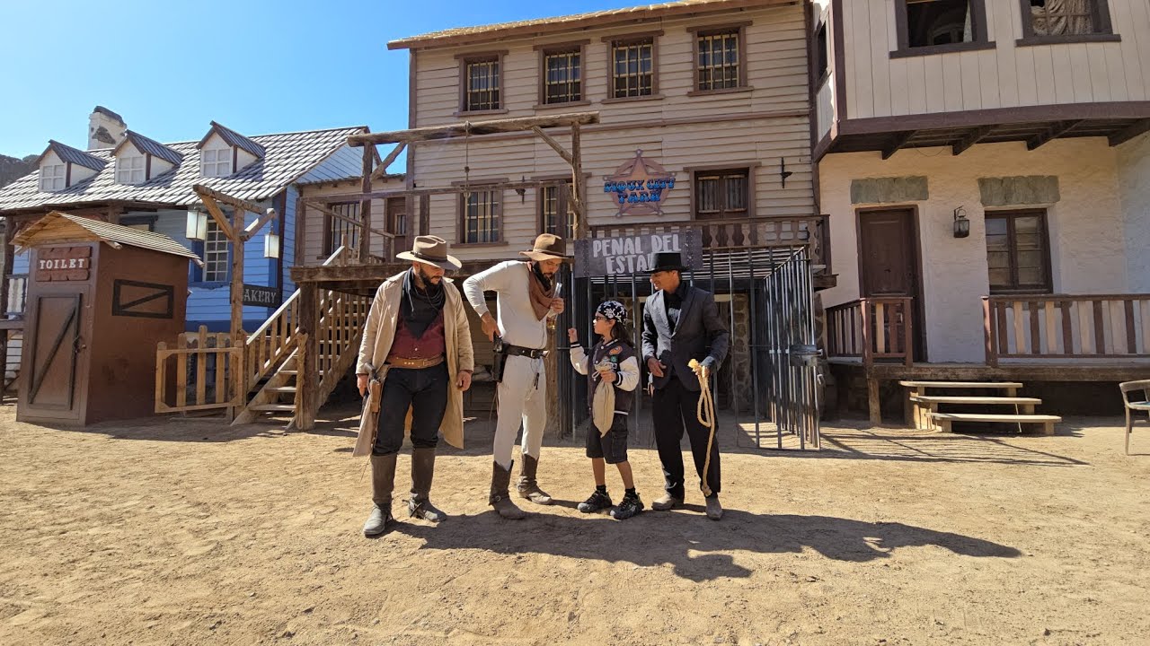 Sioux City (The Wild West Show) Gran Canaria, Spain.  January 30, 2025