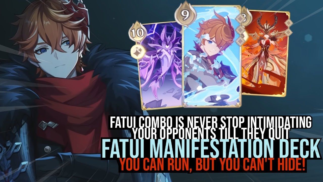 Fatui Manifestation is Just Overly Dreadful | Signora Genshin TCG | Genshin Impact TCG