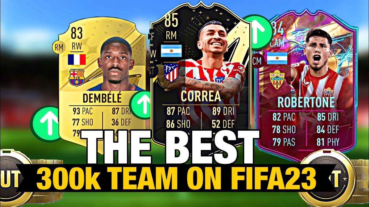 OVERPOWERED BEST POSSIBLE CHEAP 250k/300k COIN META HYBRID (FIFA 23 SQUAD)