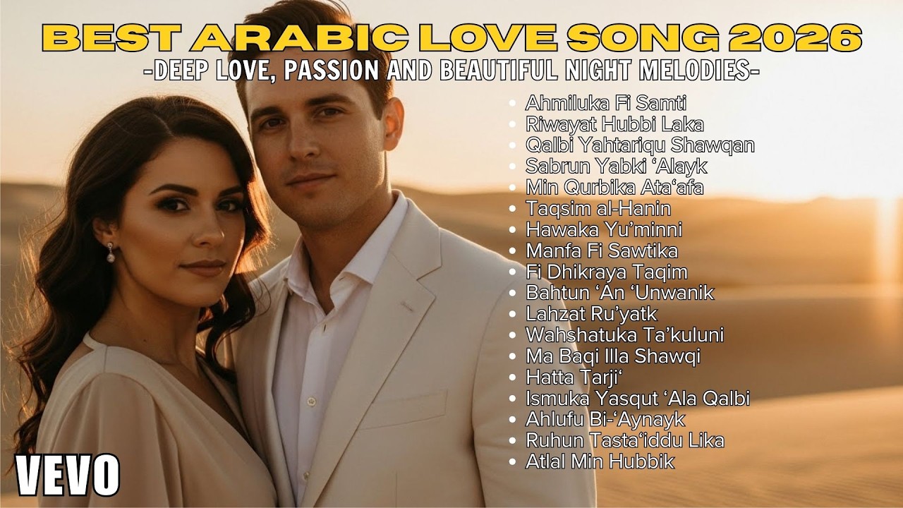 Best Arabic Love Songs Mix – Romantic and Emotional Music from the Desert