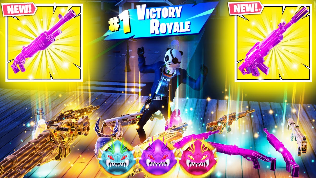 AGENT PATCH vs NEW ALL MYTHIC WEAPONS & MEDALLIONS ( NEW FORTNITE Chapter 6 Season 4 )