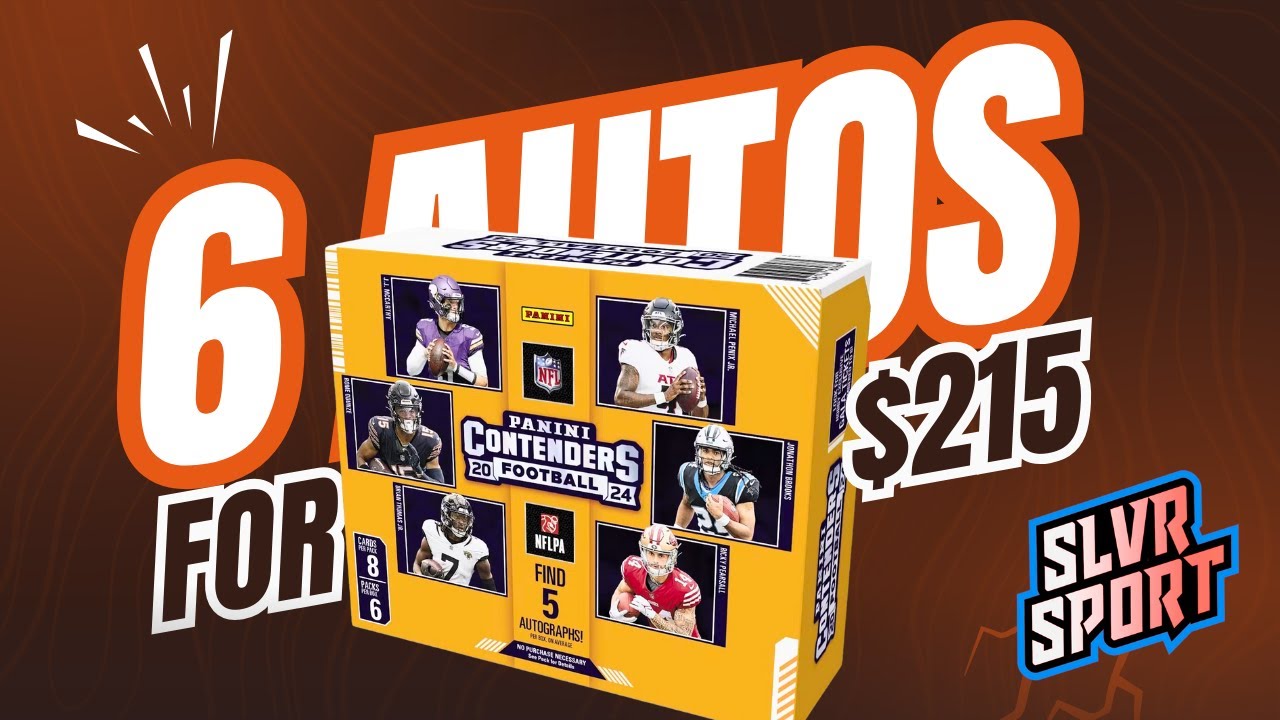 Not Bad For the Price? 2024 Contenders Football Hobby Box Opening