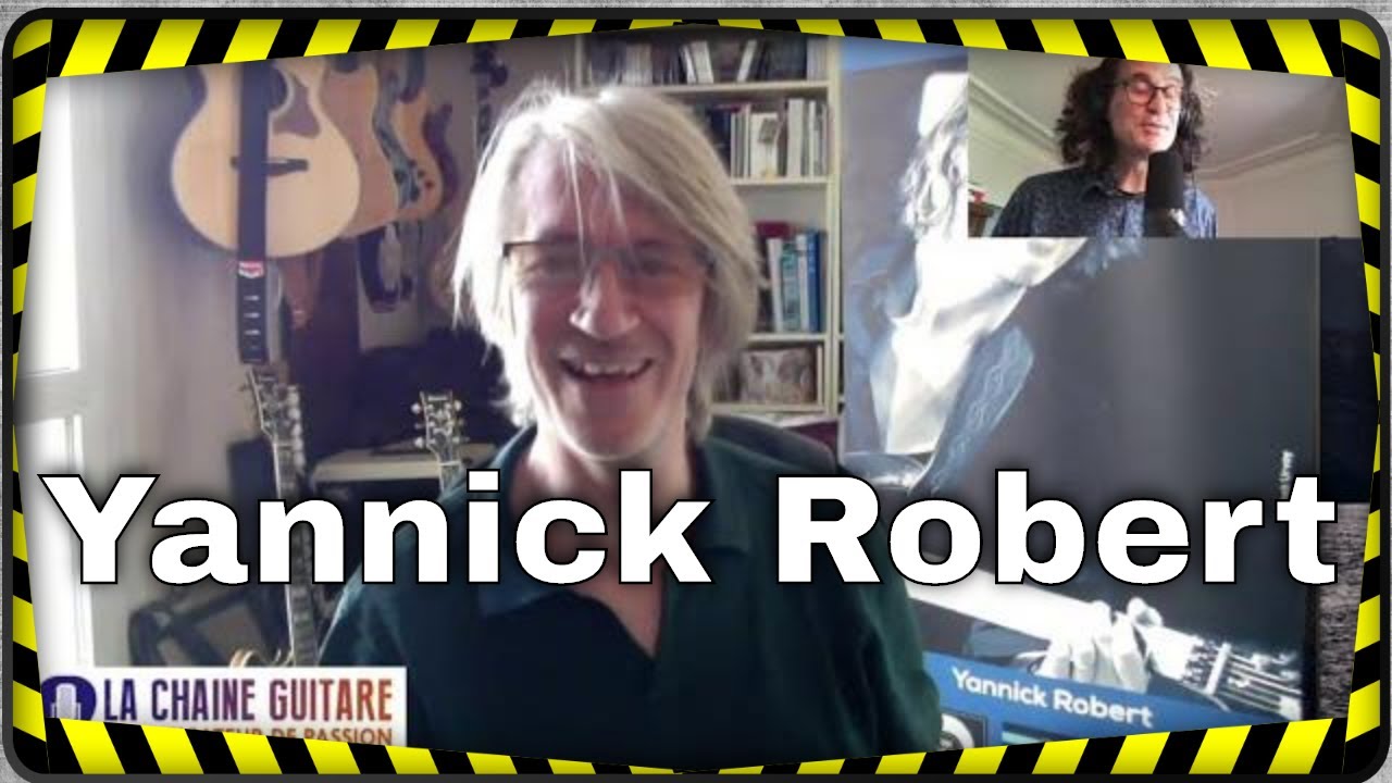 Yannick Robert guitariste de Jazz et grand pédagogue en interview confinement
