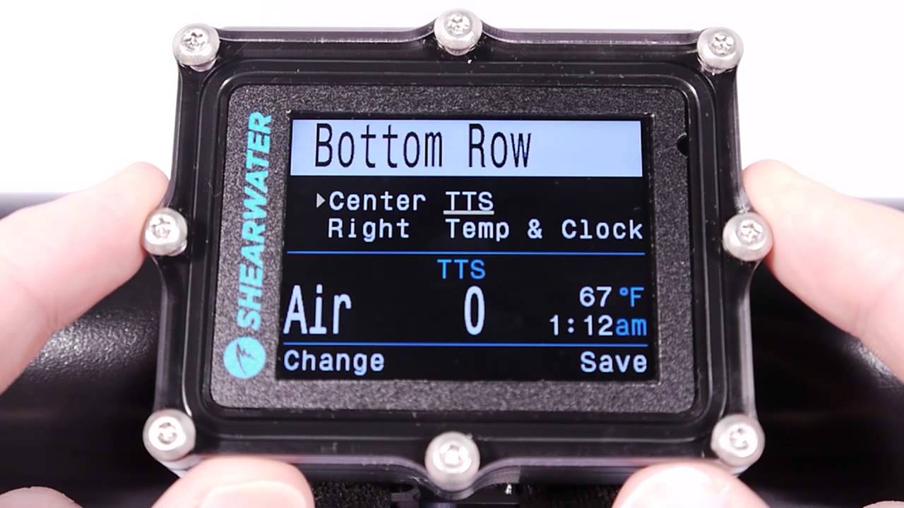 Basic Setup - Petrel Recreational Nitrox Mode