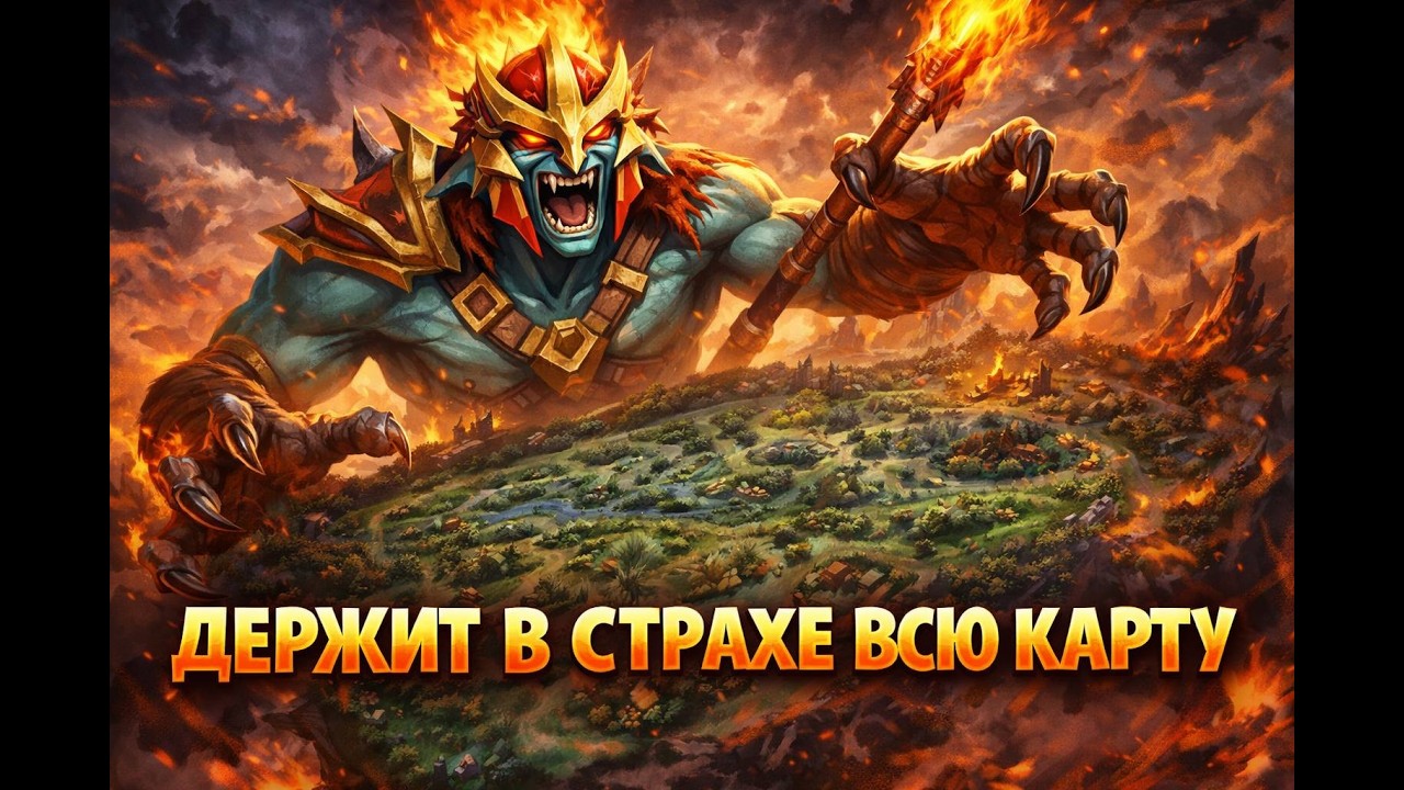ДЕРЖУ ВСЮ КАРТУ В СТРАХЕ! | HUSKAR! | DOTA2