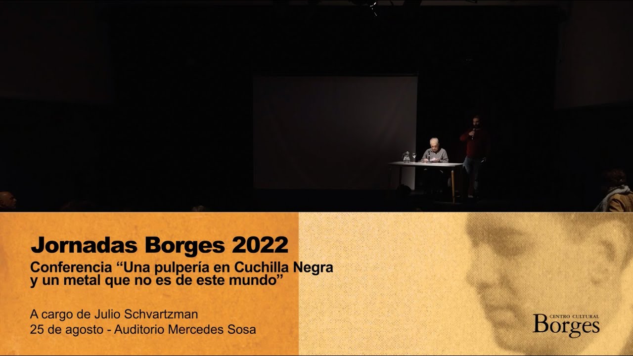 Conferencia &ldquo;Una pulper&iacute;a en Cuchilla Negra y un metal que no es de este mundo&rdquo; Julio Schvartzman