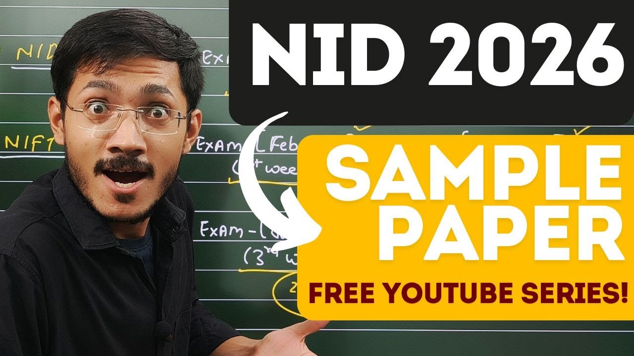 NID 2026 Sample Paper #nid2026 #nid 