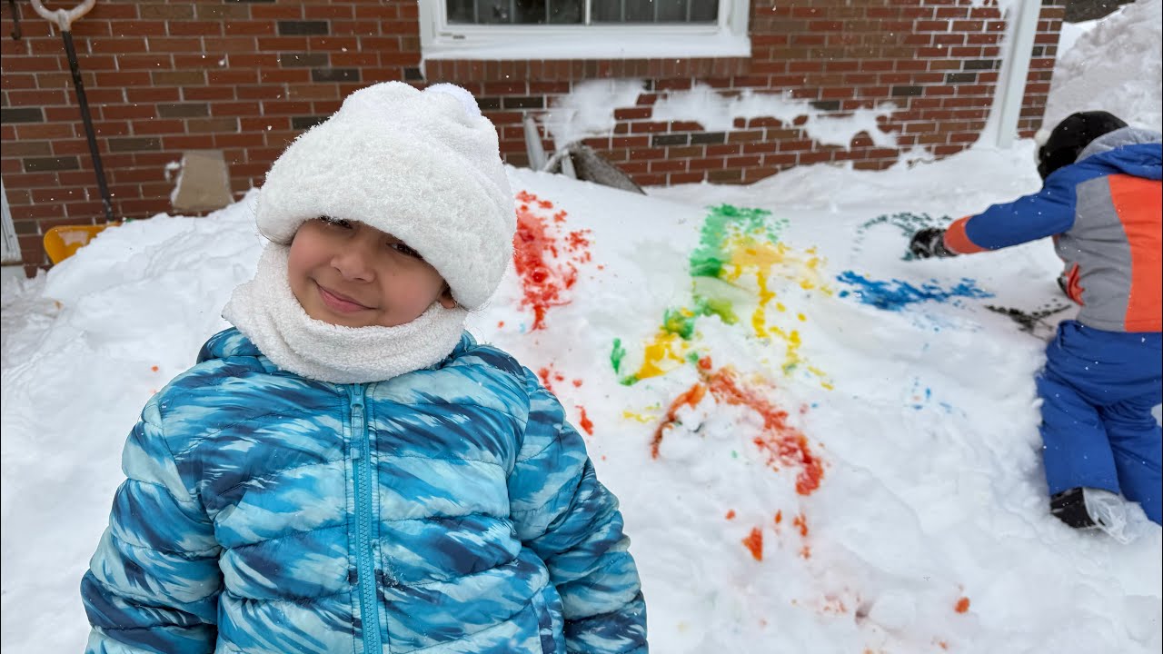 USA snow ❄️ storm a gaya 10 saal baad#usa #vlog #familyvlog 