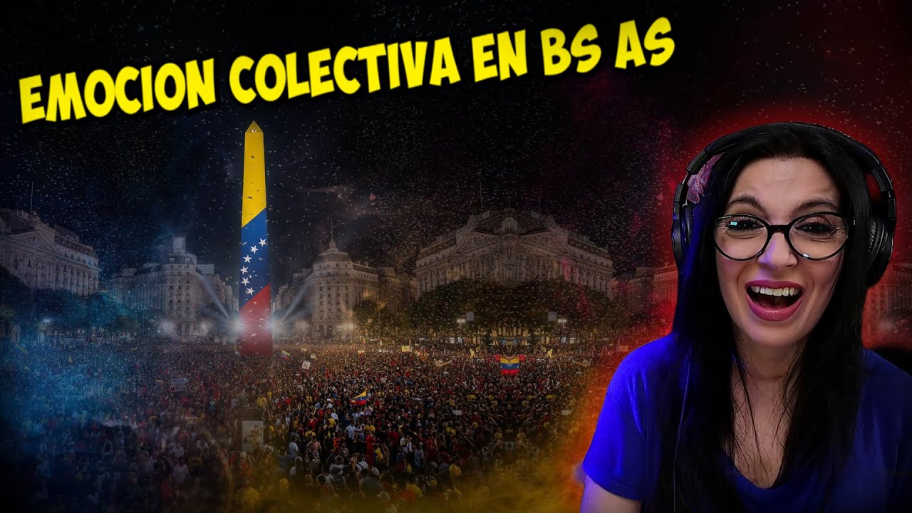 EL DÍA QUE BUENOS AIRES SE VISTIÓ DE VENEZUELA 🇻🇪🇦🇷 | Emoción Pura!