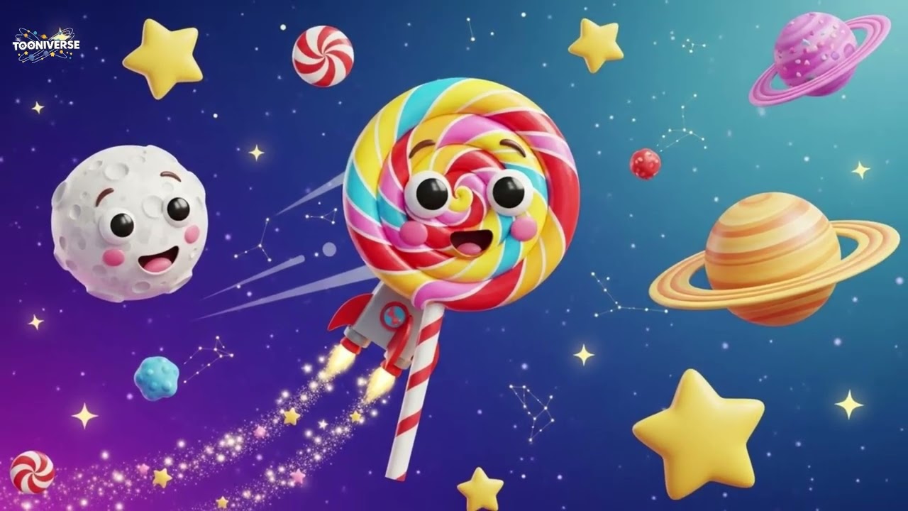 Sucette de l’Espace – Chanson Enfantine Amusante  Tooniverse