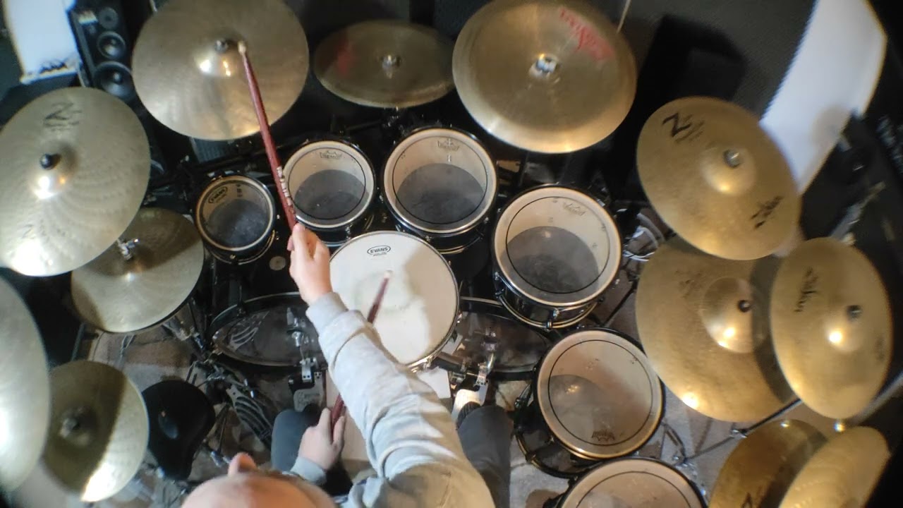 Behemoth - Bartzabel 👹(Drum cover) (4K) Mareczko drummer na YouTube 👹🥁🖥️)(#drummer #nergal 👹🦊🎸)#hit 