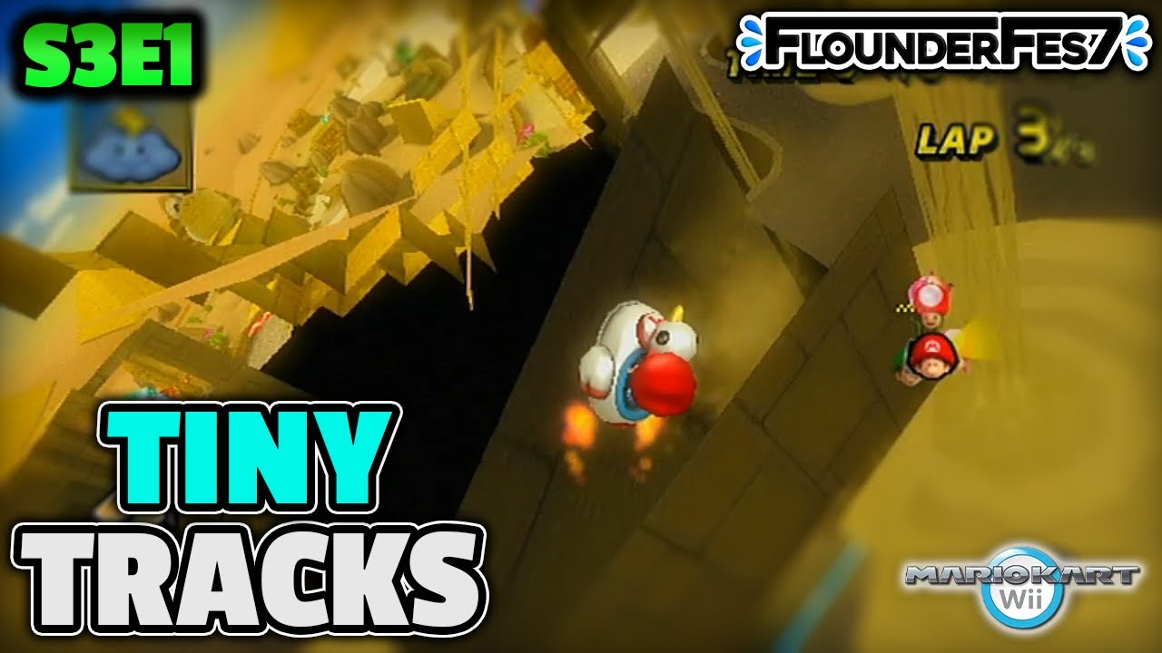 Играем в TINY TRACKS онлайн в Mario Kart Wii!