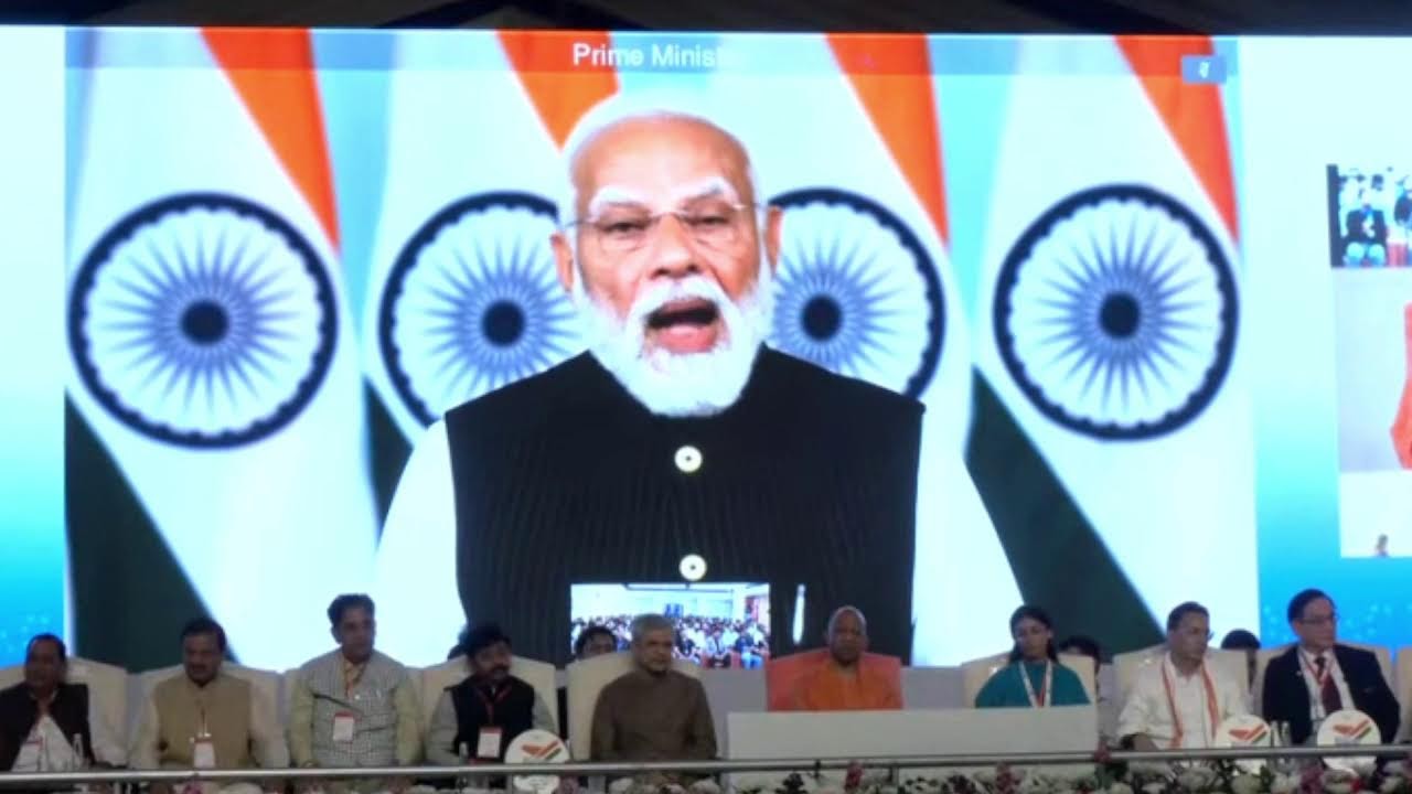 पीएम श्री @narendramodi HCL–Foxconn संयुक्त उद्यम India Chip Pvt. Ltd. के ग्राउंड ब्रेकिंग में...