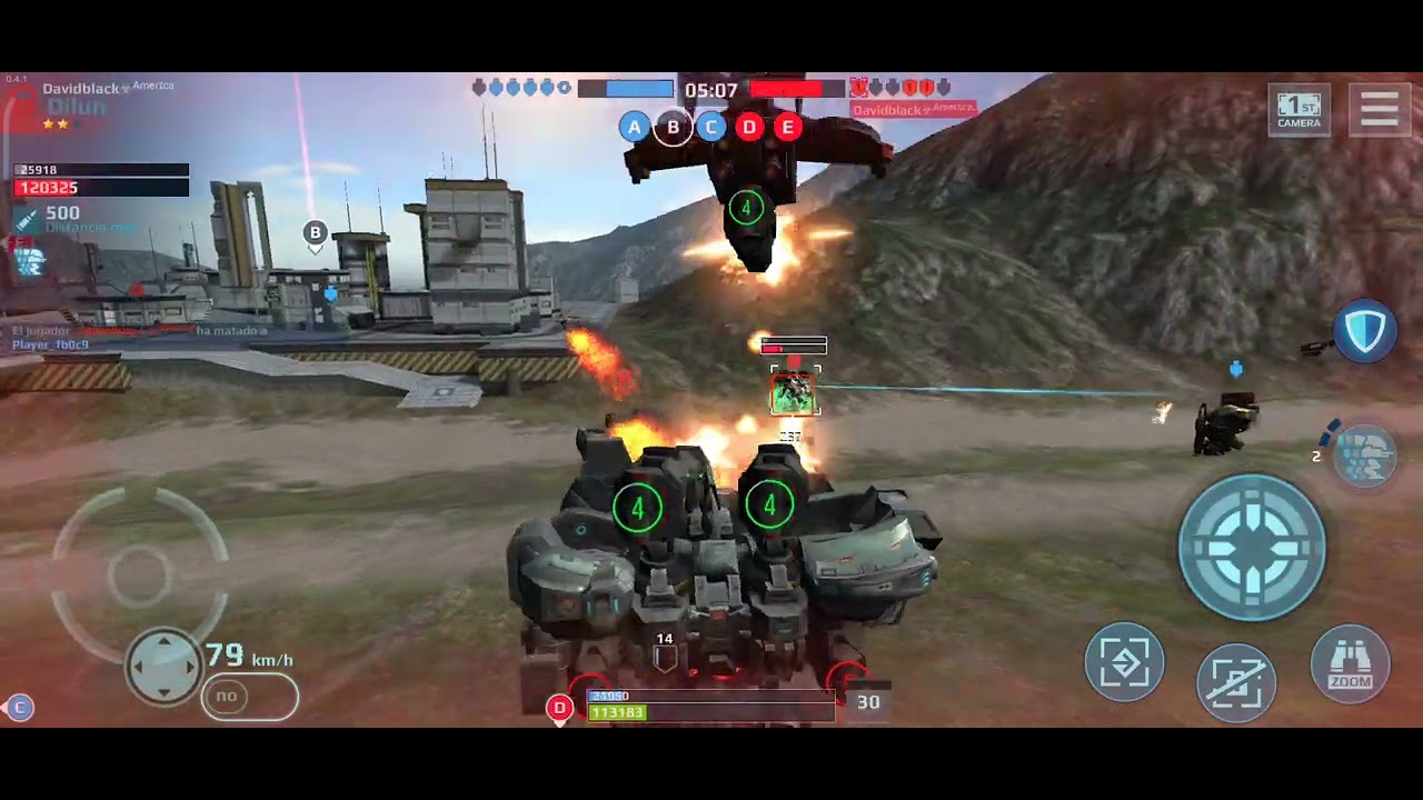 Robot warfare: destruyendo escuadrones ☠️