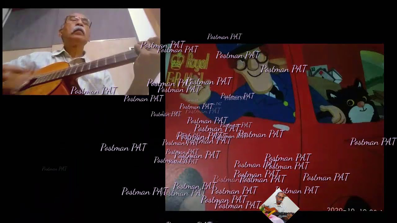 Postman PAT | Bryan Daly | Ivor Wood(TV) | GuitSiva(Cover) | Folk Guitar |