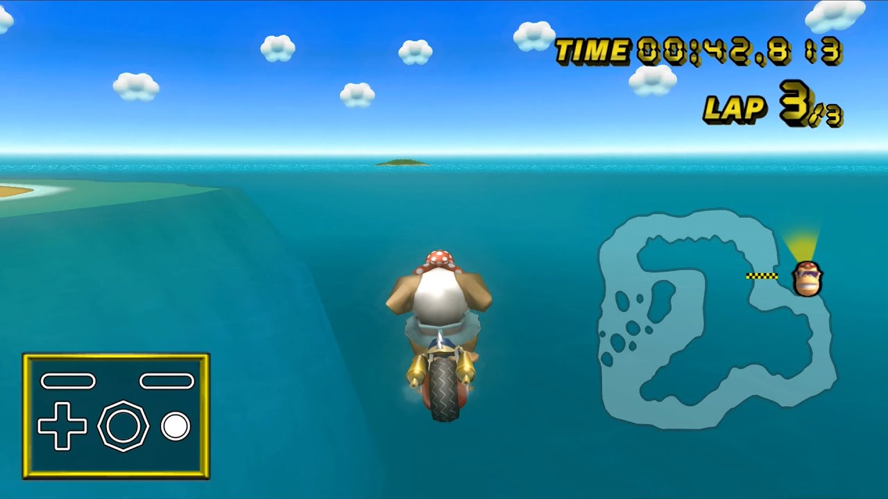 【CTGP 200cc BKT】SNES Koopa Beach 2 - 42.987 -Abby
