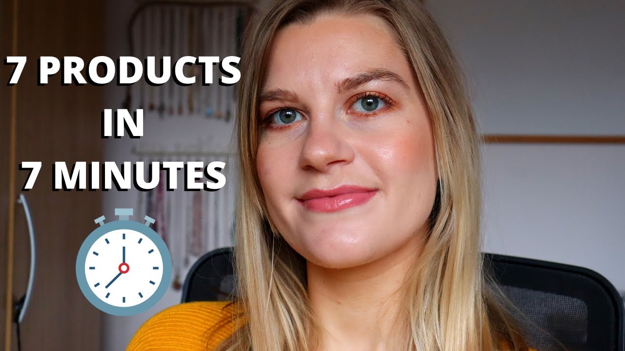 7 Products in 7 Minutes! | A Full Face of Makeup in 7 Minutes!