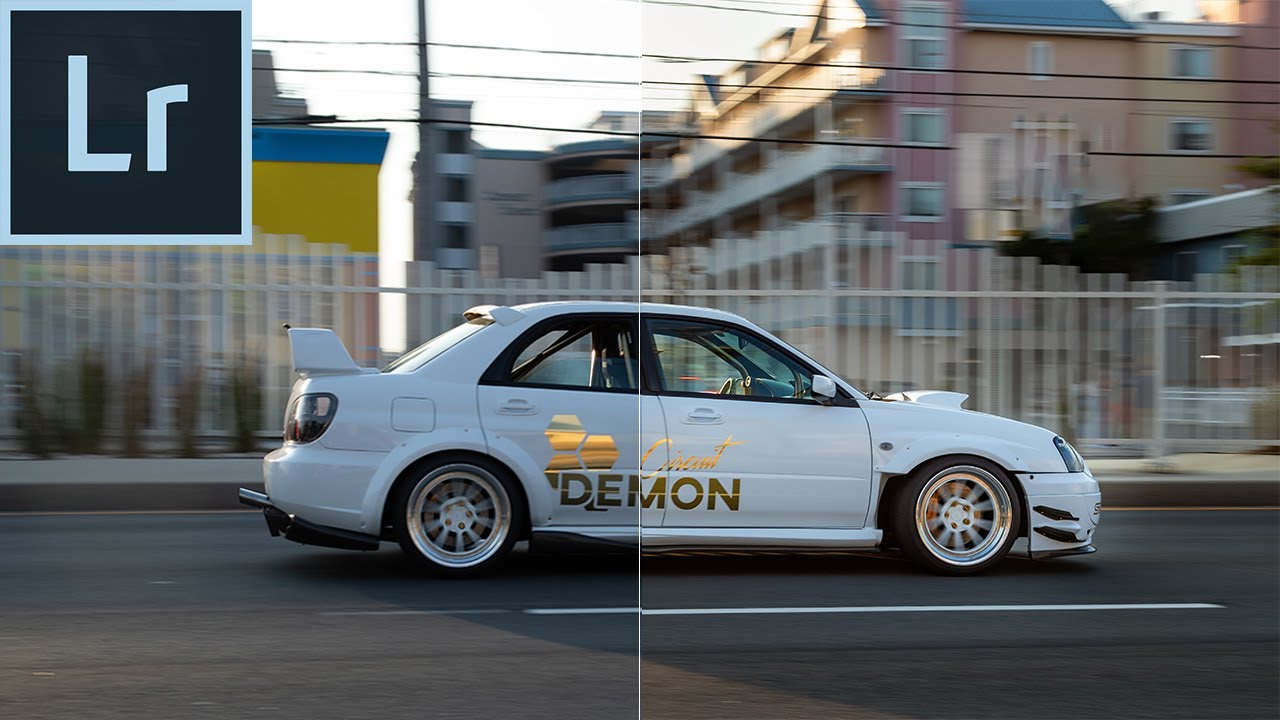 Lightroom & Photoshop MAGIC! | How I edit CAR PHOTOS