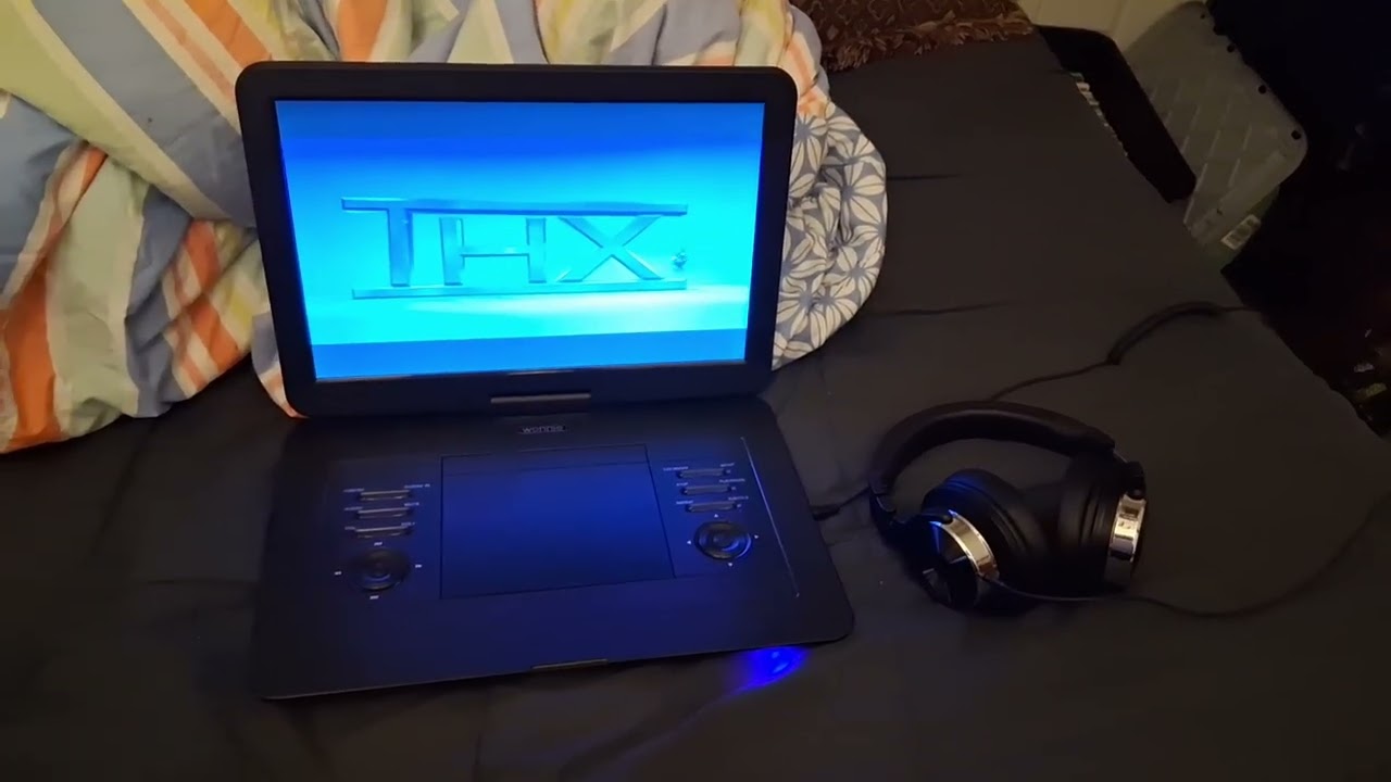 THX Tex logo but it's recorded from the headphones