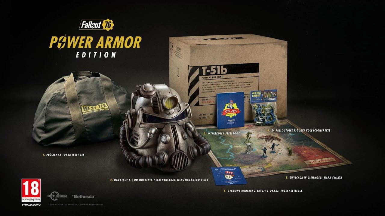 Prezentacja Fallout 76 Power Armor Edition *rozdaję kody*