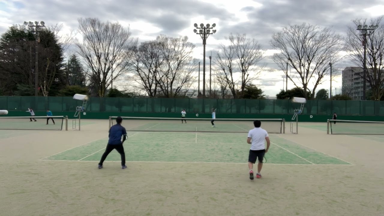 R8 睦実クラブ・加賀クラブA練習試合3月、⑤髙山・小澤 0-④野澤・金刺