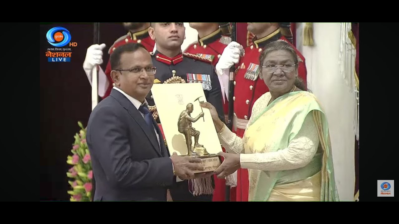 Umesh Zirpe Receives Tenzing Norgay National Sports Awards 2023