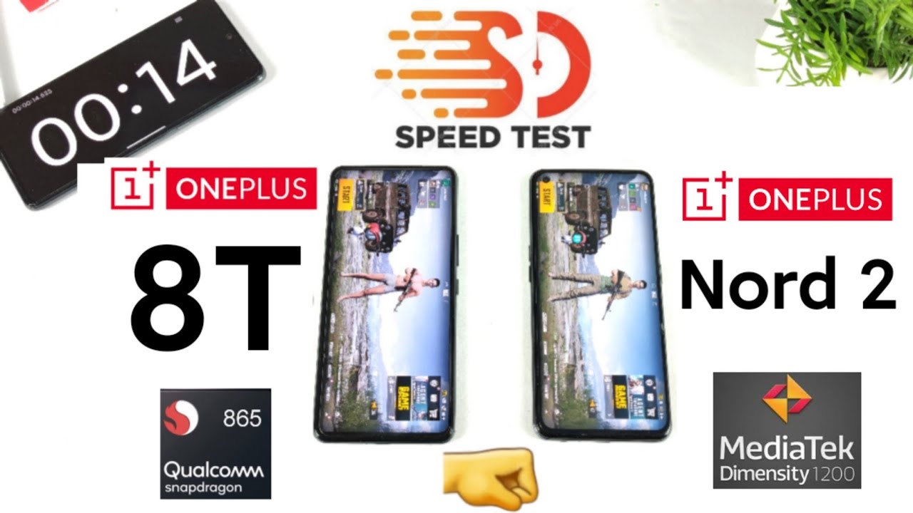Oneplus 8T vs Nord 2 Speedtest Comparison Dimensity 1200 vs Snapdragon 865 shocking results🔥🔥🔥